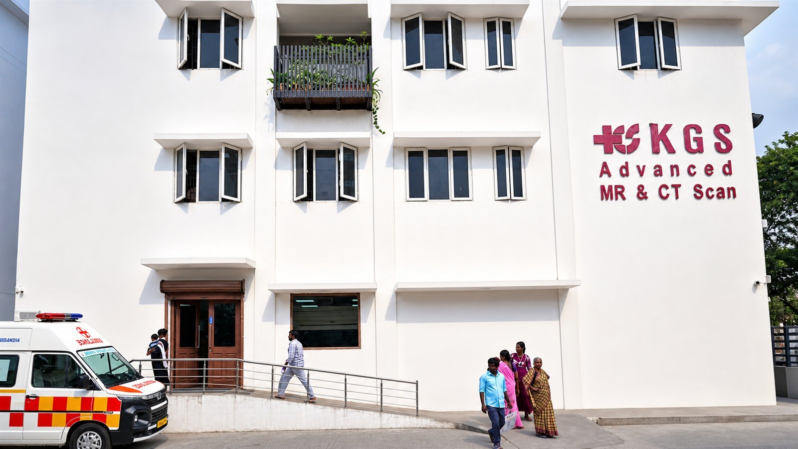 KGS Advanced MR and CT Scan main centre at Anna Nagar, Madurai